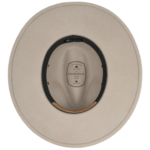 Marshall Unisex Wide Brim Fedora - Natural by Kooringal Hats