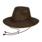 Hamilton Mens Safari Hat - Chocolate by Kooringal Hats
