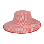 Hayman Ladies Wide Brim Hat - Red by Kooringal Hats
