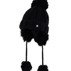 Ladies Peru Cap - Penelope - Black by Kooringal Hats