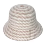 Lavinia Ladies Bucket Hat - Camel/Ivory by Rigon Headwear