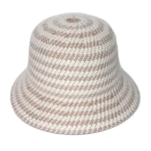 Lavinia Ladies Bucket Hat - Camel/Ivory by Rigon Headwear
